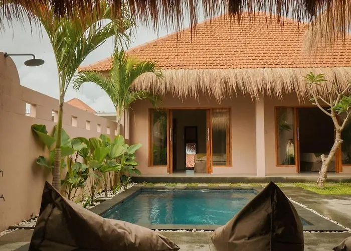 Strategic Location 3br-3bh Private Pool-wi-fi-park アパート Pererenan